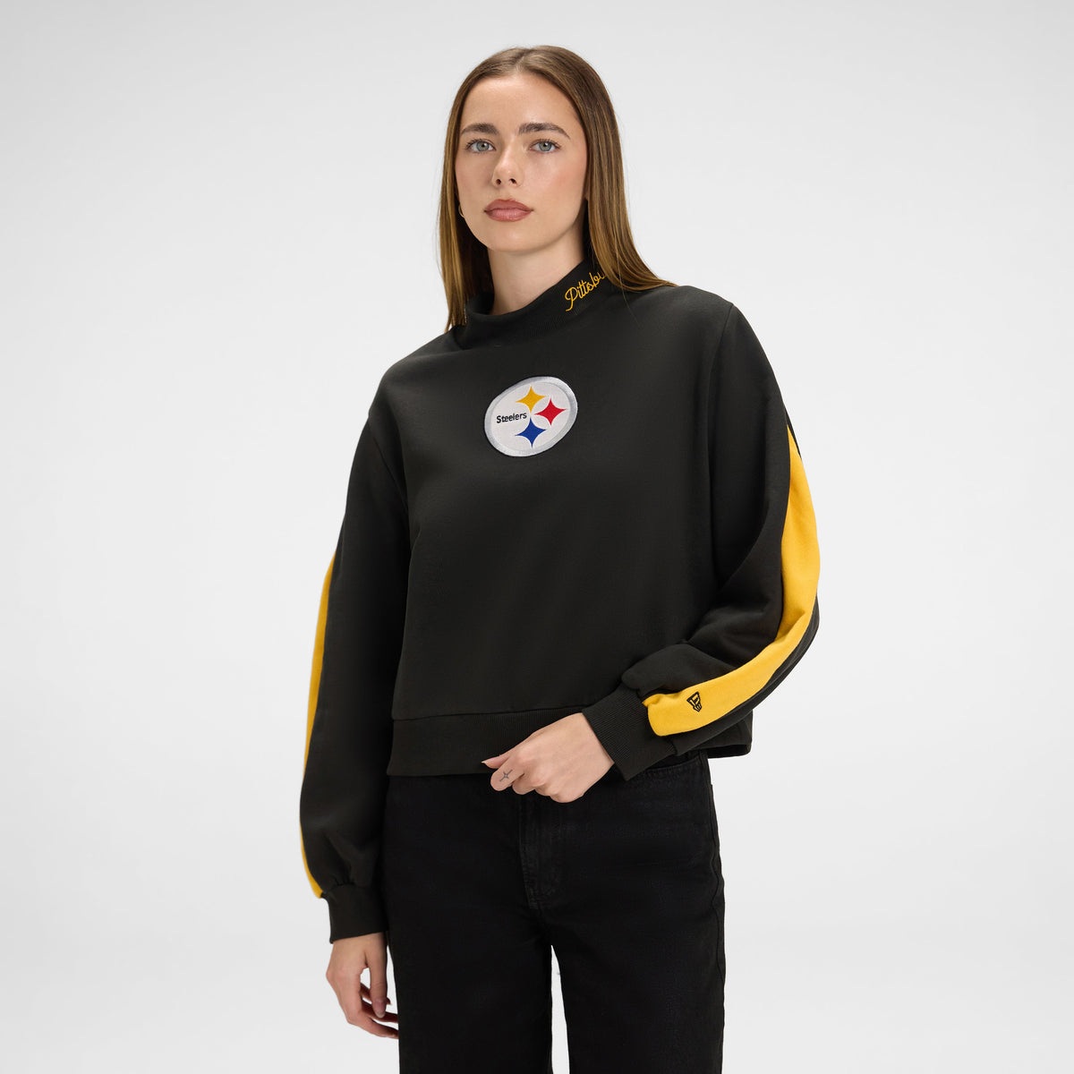 Pittsburgh Steelers Sport Night Women's Mockneck