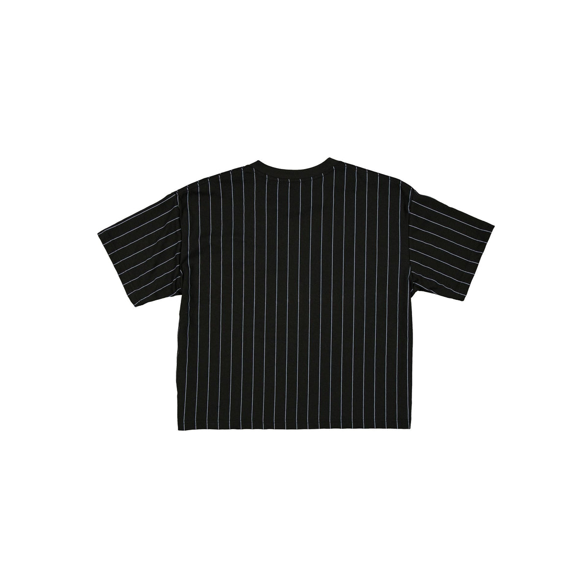 Las Vegas Raiders Throwback Women's Cropped Pinstripe T-Shirt
