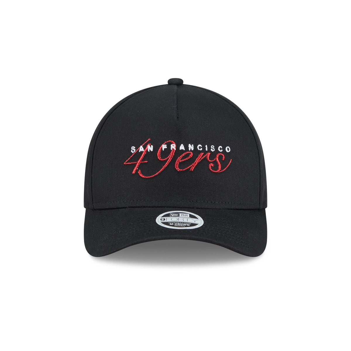 San Francisco 49ers Metallic Women's 9FORTY M-Crown A-Frame Snapback Hat