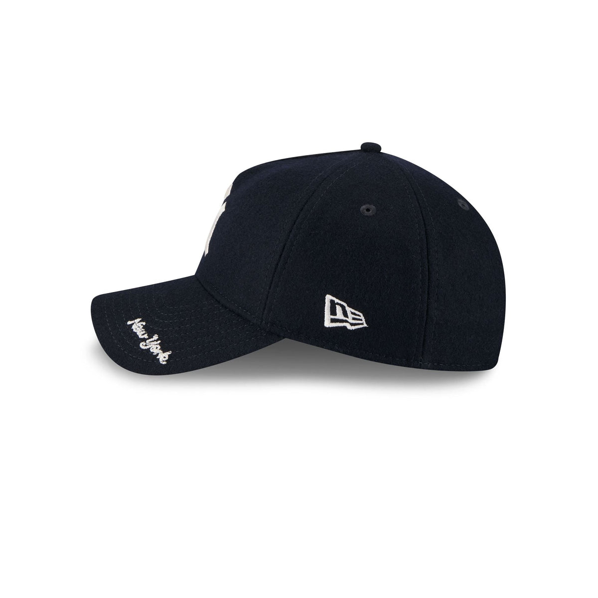 New York Yankees Wool Letterman 9TWENTY A-Frame Adjustable Hat Adjustable Hat