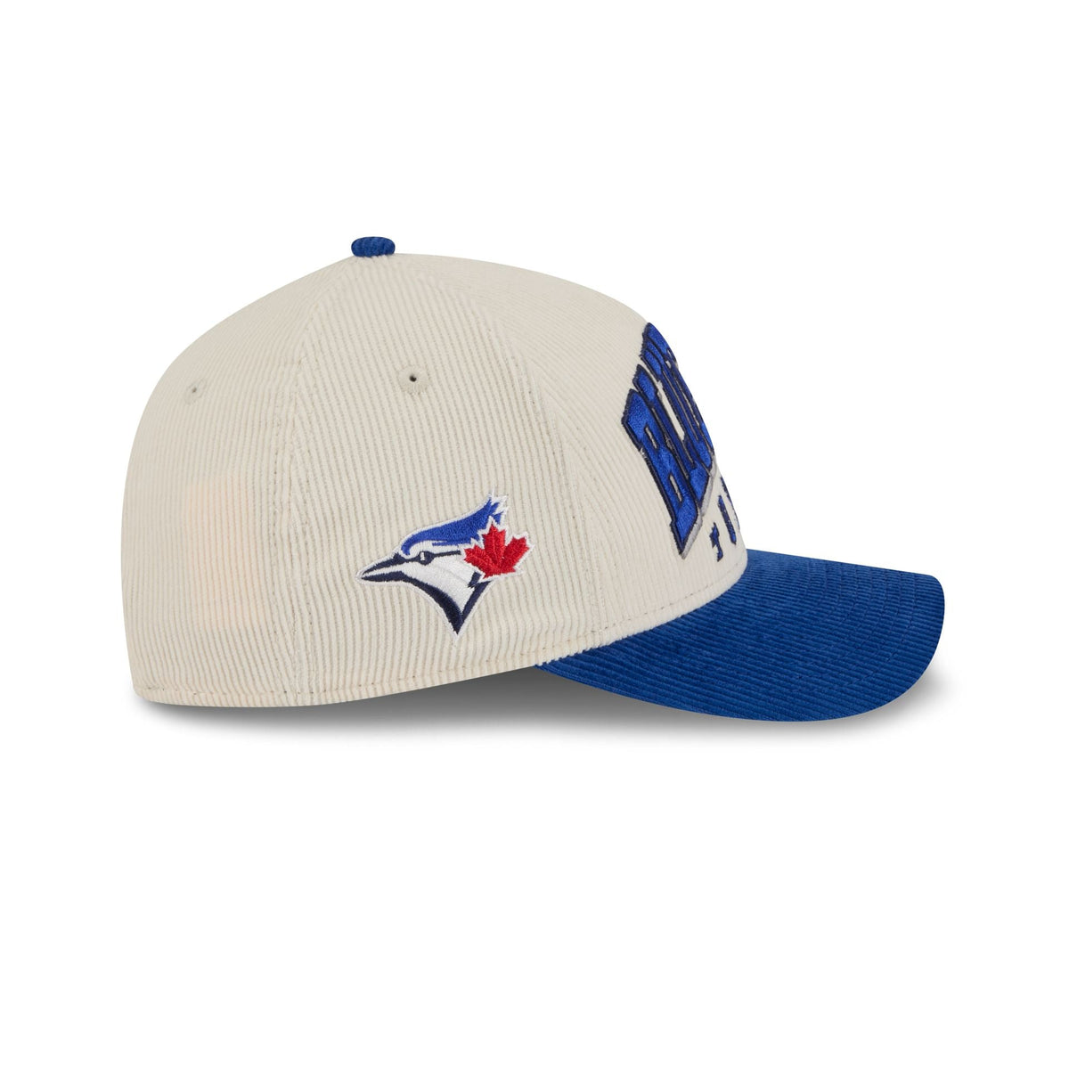 Toronto Blue Jays Stacked Corduroy 9FORTY M-Crown A-Frame Snapback Hat
