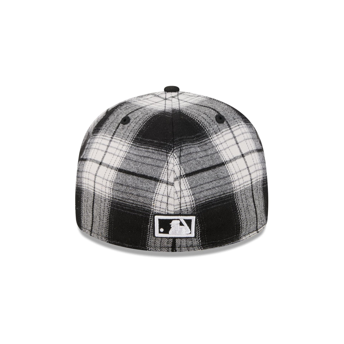 New York Mets Grunge Plaid Retro Crown 59FIFTY Fitted Hat