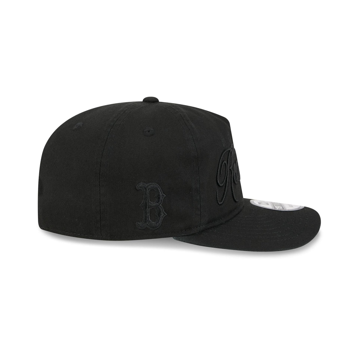 Boston Red Sox All Black Scripted 19TWENTY Adjustable Hat