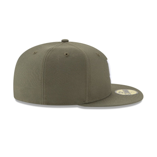 Los Angeles Dodgers Olive 59FIFTY Fitted Hat